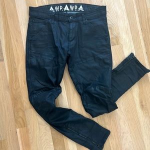 Afrojack G-Star Waxed skinny Jeans